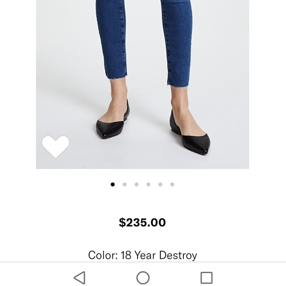 AG Raw Hem Legging Ankle Jeans - Picture 2 of 8